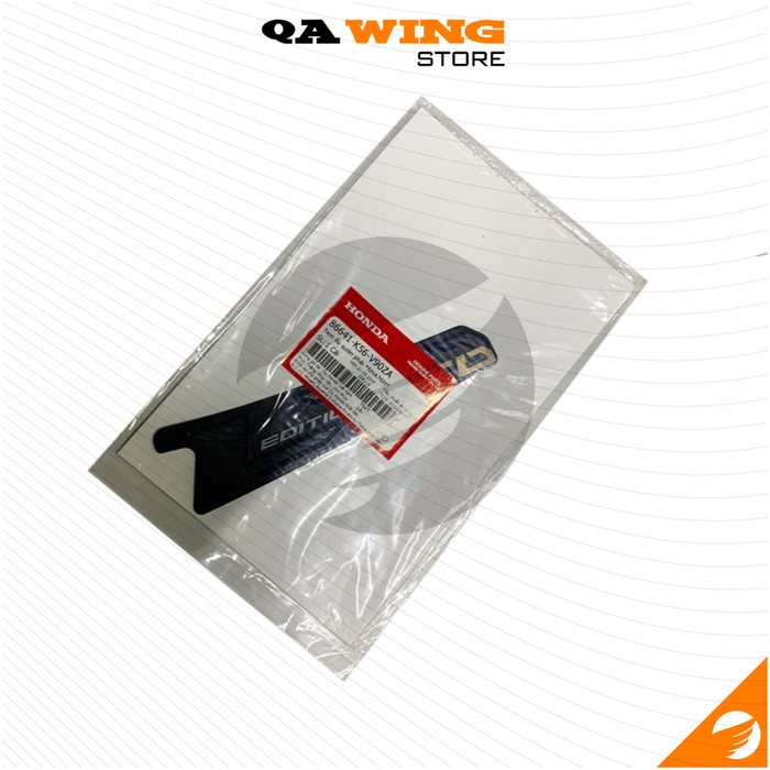 Tem cánh yếm phải *NHA76M* (đen mờ) WINNER X - RS150 V3 (Chính hãng)