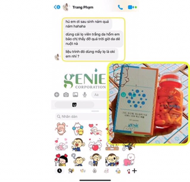 VIÊN UỐNG MAX WHITE PLUS GENIE | BigBuy360 - bigbuy360.vn
