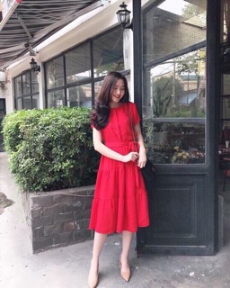 Váy đũi Nhật - tầng