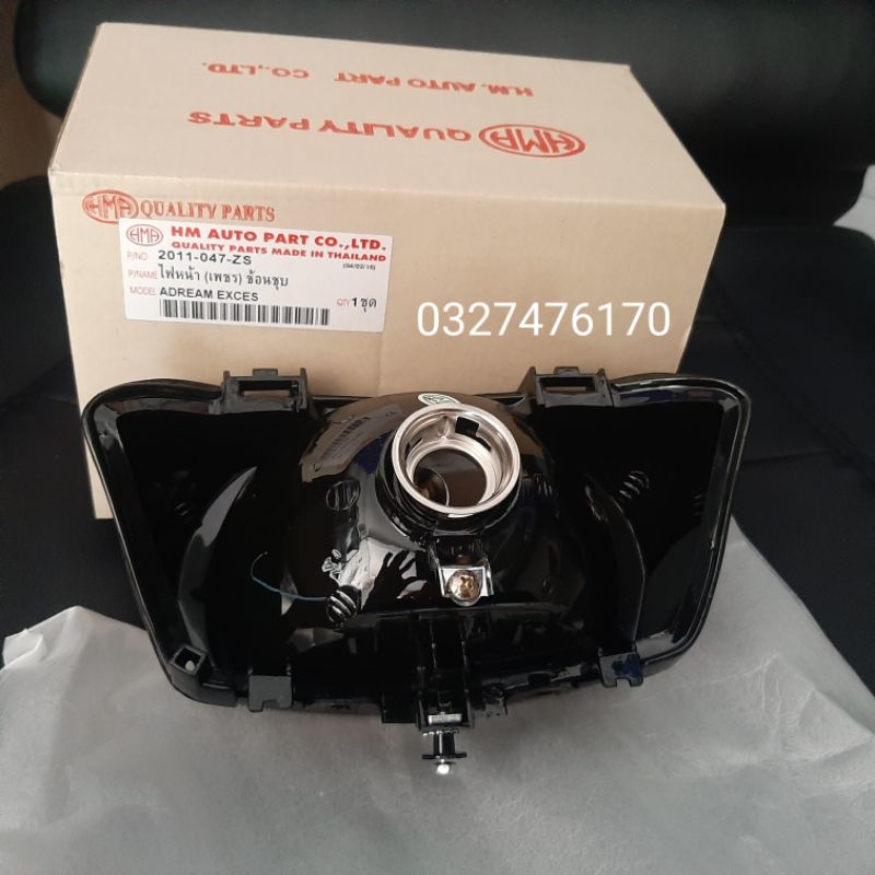 Pha chóa đèn trước xe DREAM lùn 99 hàng nhập thái