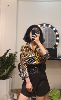 Sơmi hoạ tiết