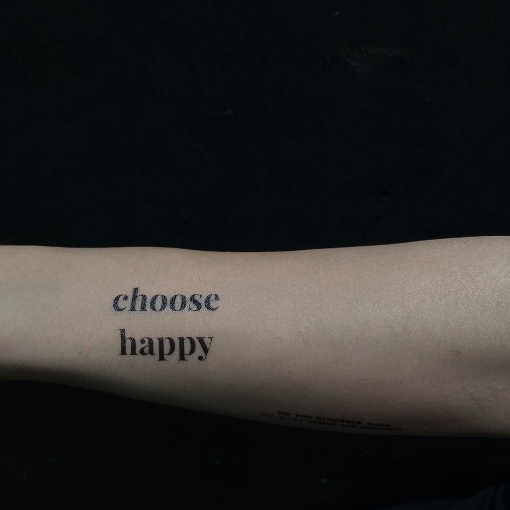 Hình xăm dán tạm thời Tattoodee 7 ngày, xăm trong 1 phút, chống nước 100%