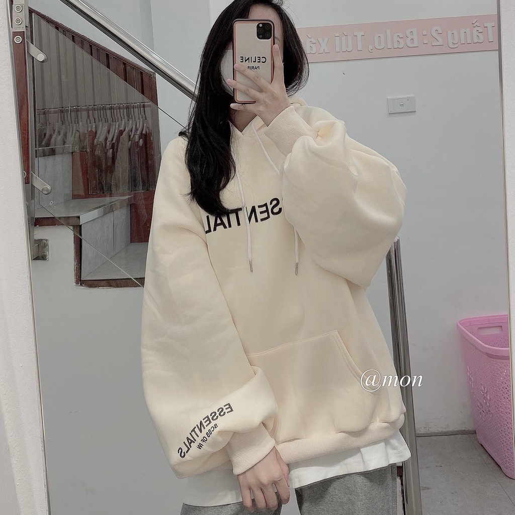 210685 Áo hoodie nỉ bông chữ - áo hoodie nam nữ - áo hoodie nỉ bông oversize form rộng chùm mông | BigBuy360 - bigbuy360.vn