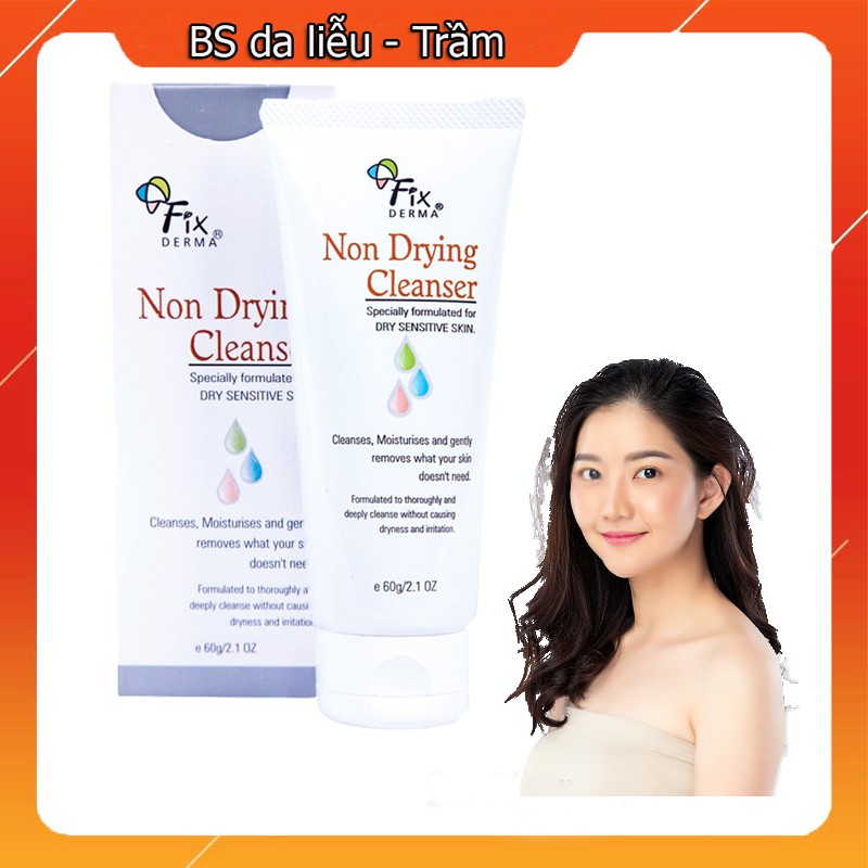 Sữa rửa mặt Fixderma Non drying Cleanser ✨ FREESHIP ✨ Da sạch sảng khoái