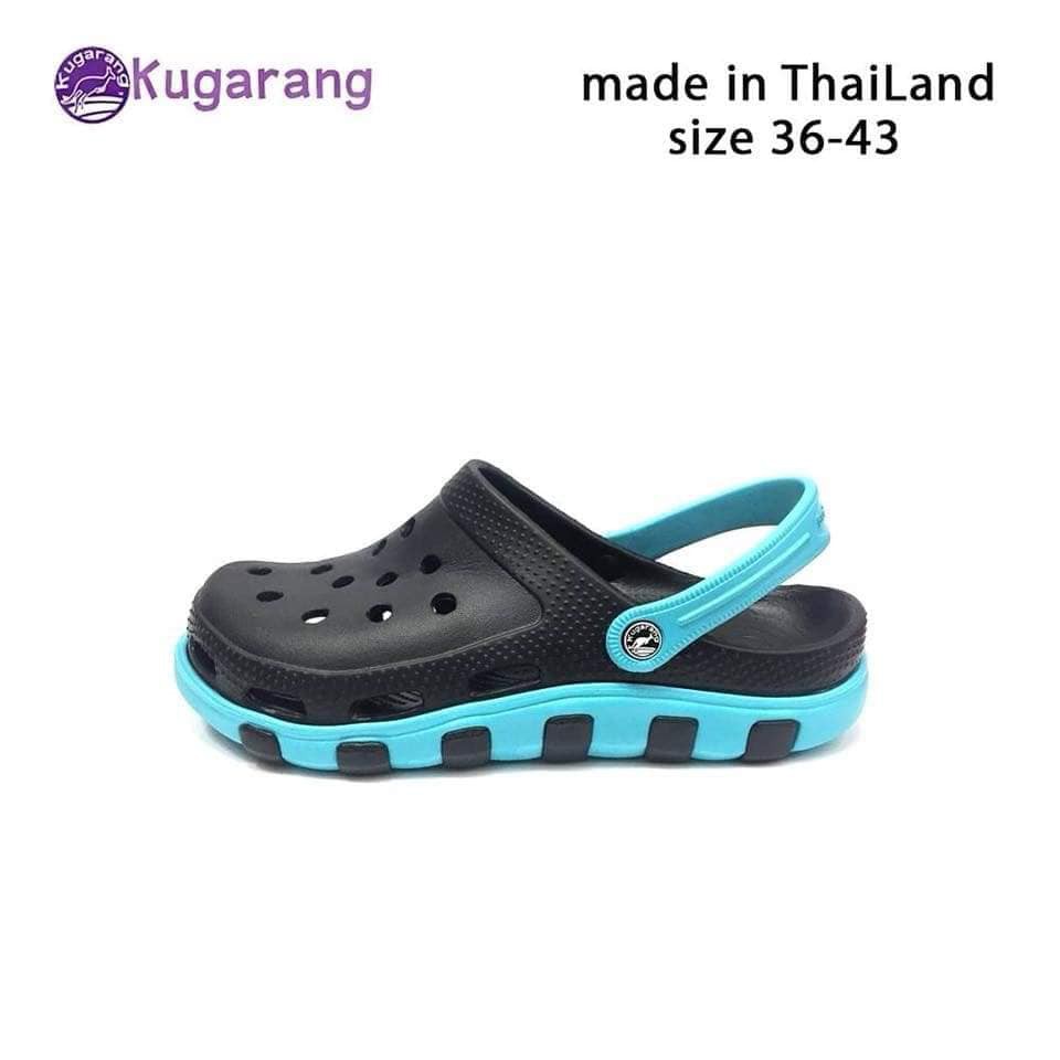Giày sục nhựa đi mưa nam nữ unisex Thái Lan Kugarang TK 9858 (Ko kèm sticker)