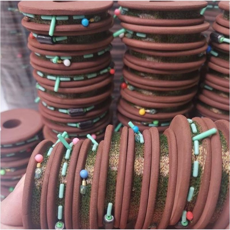 Bộ dây trục câu đơn, câu đài buộc sẵn cước câu cá tàng hình 3D