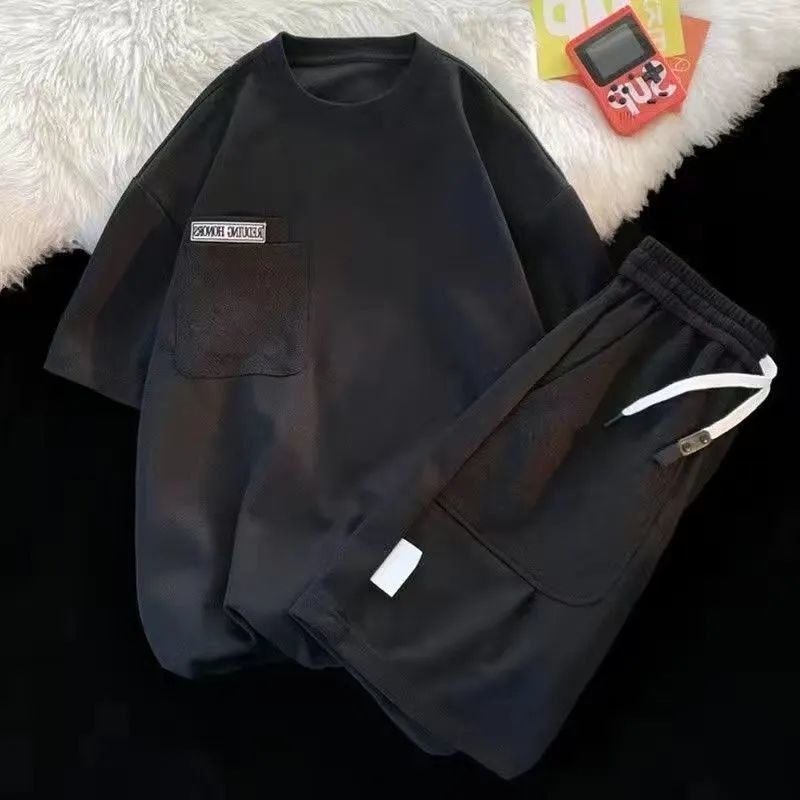 Set Đồ Thể Thao Ngắn Tay Thời Trang Mùa Hè Năng Động Cho Nam