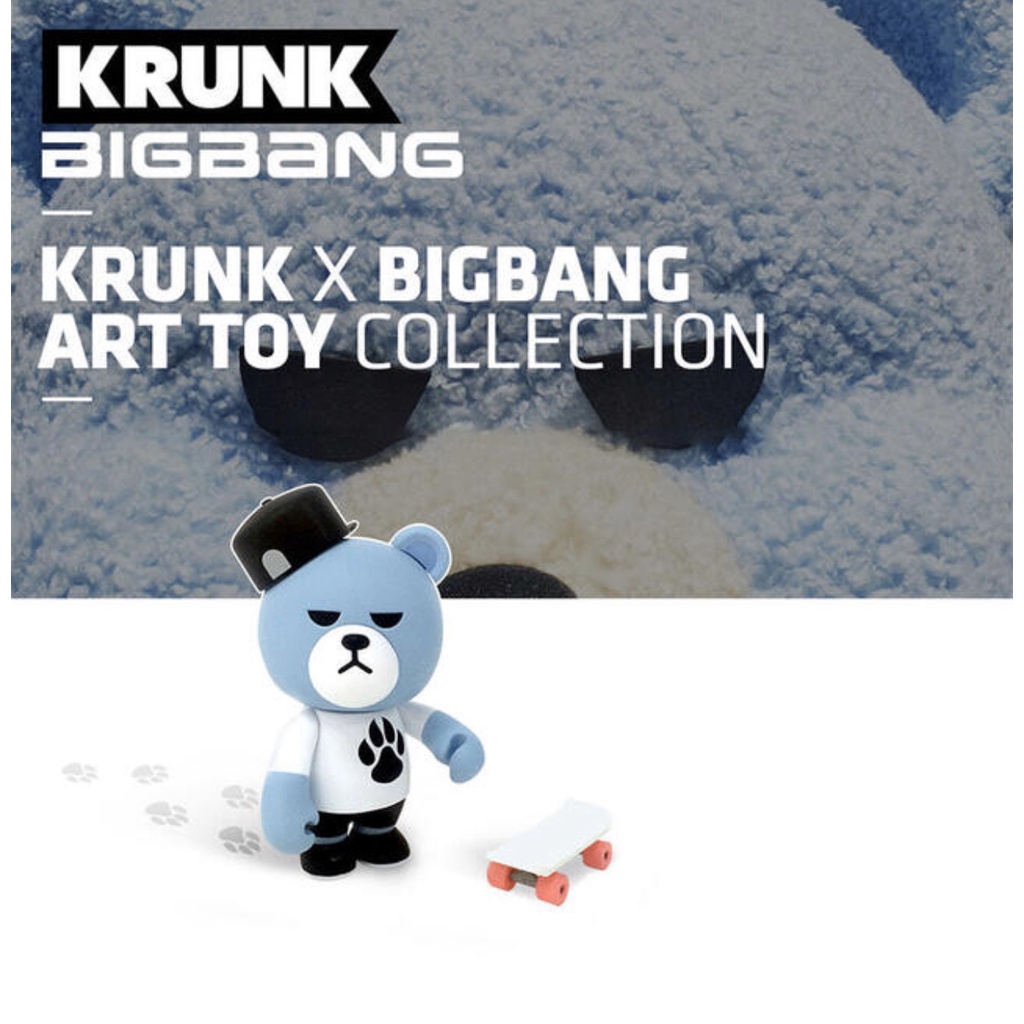 {YG official - Có sẵn/ Order} BigBang ~ KRUNK art toy/ Tượng trang trí