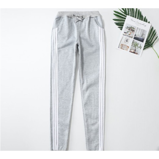 Quần 3 sọc suông Unisex bigsize 40-100kg