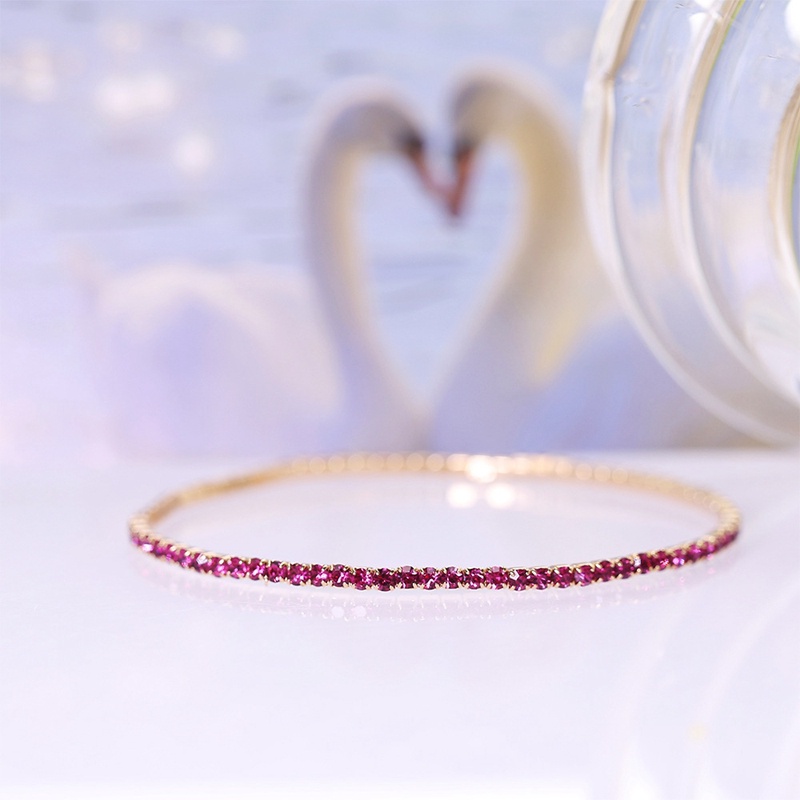 Vòng Tay Mạ Bạc 925 Đính Đá Zircon Sang Trọng Cho Nam Nữ