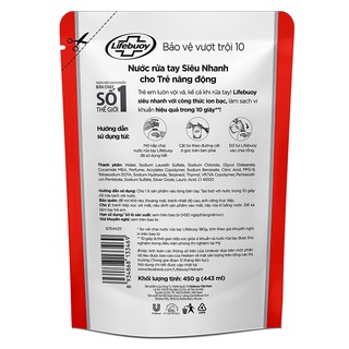 Nước Rửa Tay Lifeboy 120g( Đỏ)