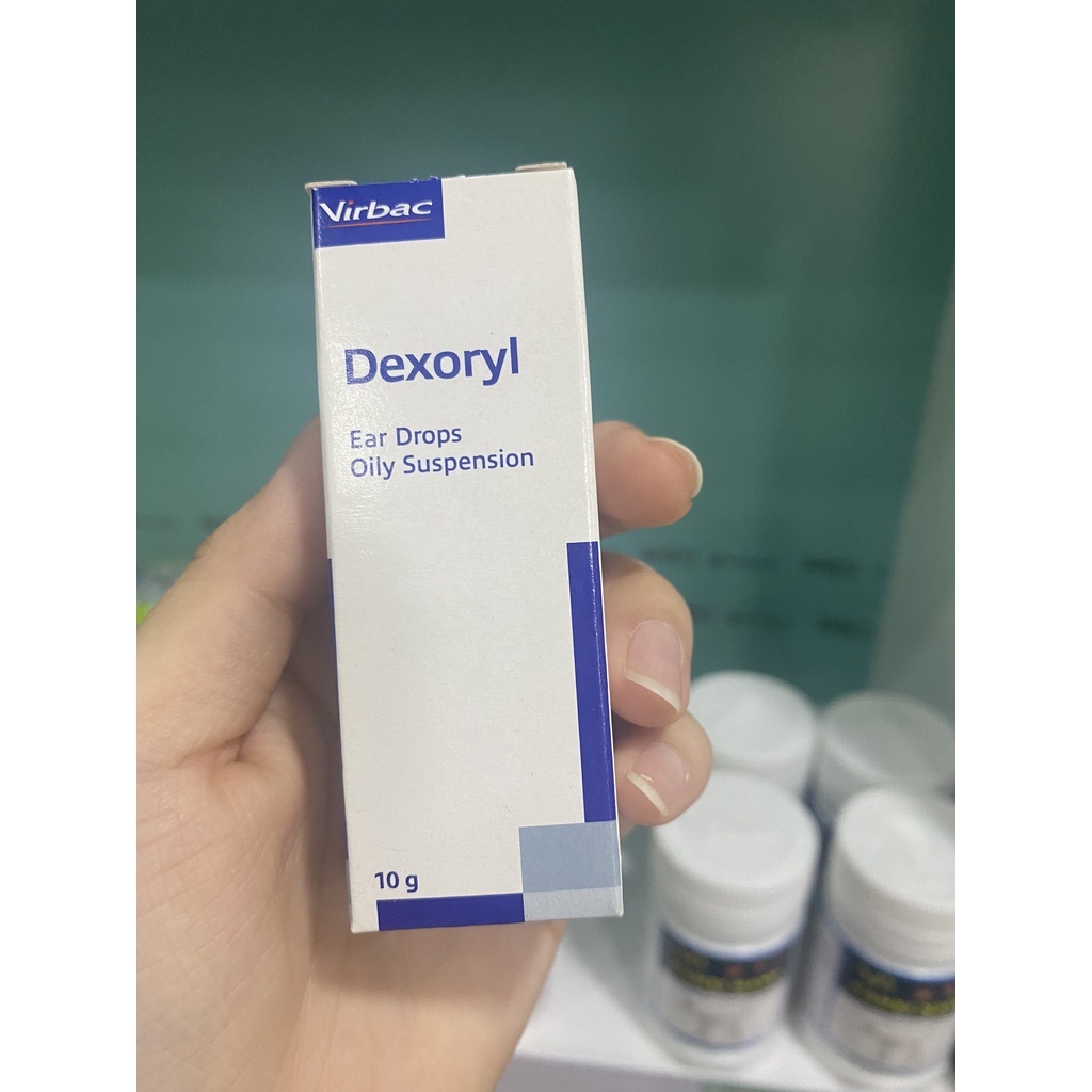 Thuốc Nhỏ Tai Cho Chó Mèo Dexoryl Dung Dịch Chữa Trị Viêm Tai  Rận Rửa Vệ Sinh Cho Mèo 10gr