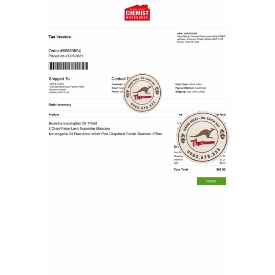 #Tinh #Dầu #Tràm Úc Boistos