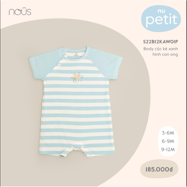Bộ Body Cộc Nous Tổng Hợp - Nu Petit
