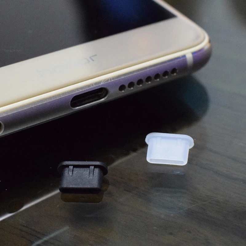 Set 10-100 Nút Bịt Chống Bụi Cổng Sạc USB Type C