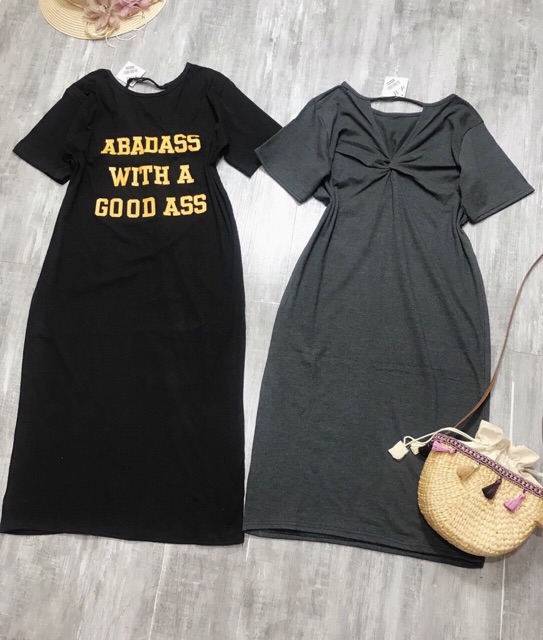 Váy thụng chữ xoắn lưng | BigBuy360 - bigbuy360.vn