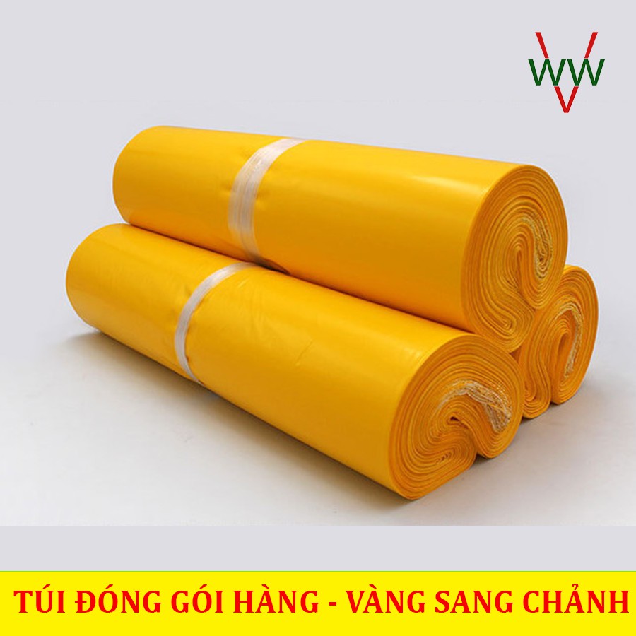 [GIÁ RẺ NHẤT] [ VÀNG SANG CHẢNH 20x30cm] (100 túi = 1 cuộn) - Túi đóng hàng, Túi chuyển phát nhanh siêu TIẾT KIỆM