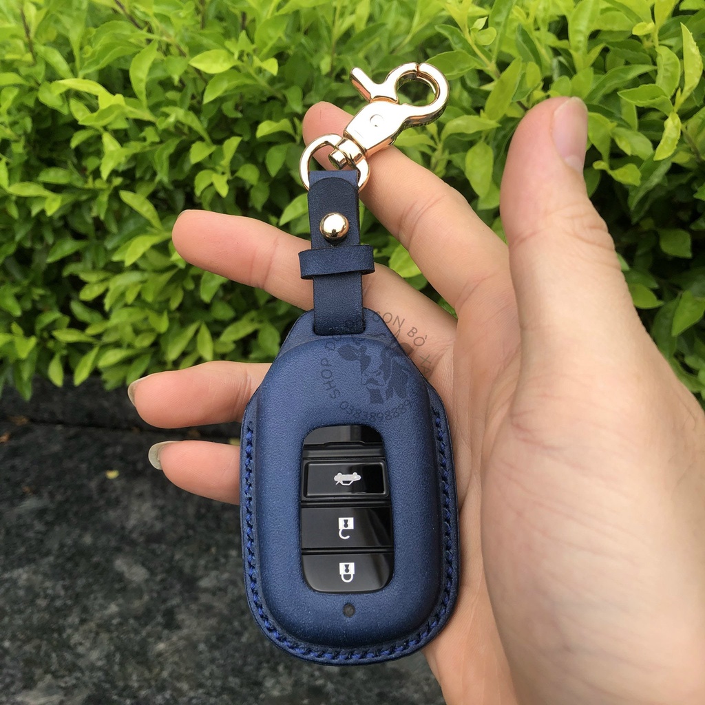 Bao Da Chìa Khoá ép phom Honda HRV 2022 2023, HR-V All New, Civic 2022 , 2023, Accord, NEW Civic 2022 Da Thật 006e