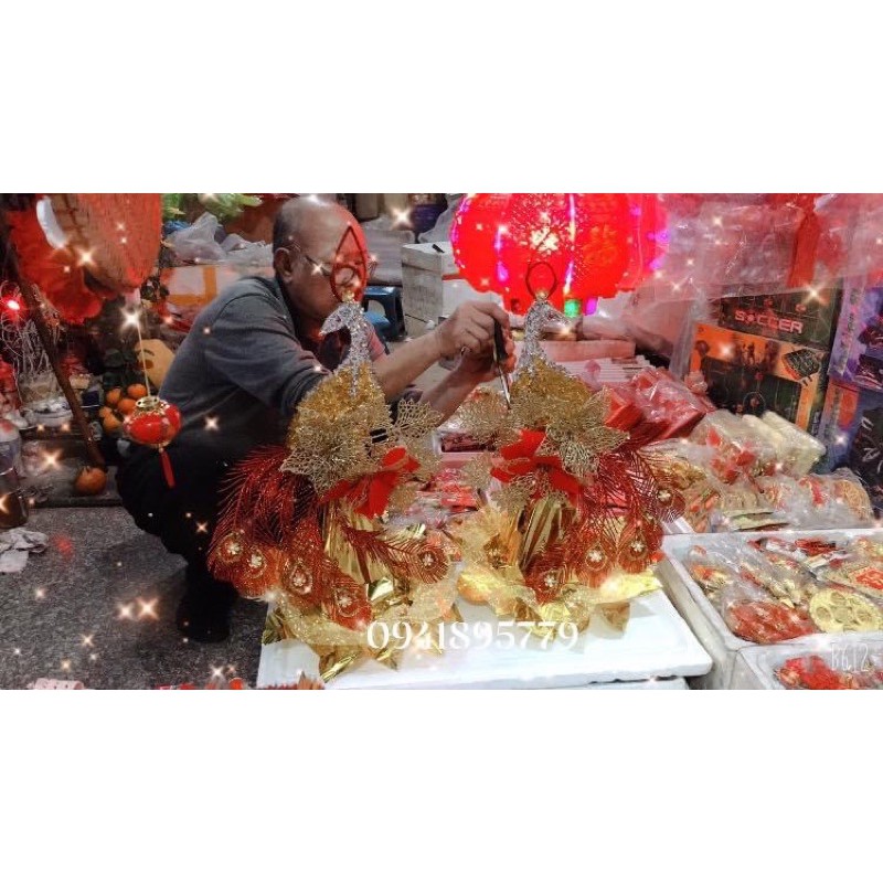 1 chiếc oản công cao 70 cm