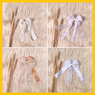Kẹp tóc bấm 𝐀𝐳𝐮𝐫𝐚 🎀 𝑳𝒊𝒕𝒕𝒍𝒆 𝑴𝒖𝒔𝒆 🎀 kẹp tóc nơ ruy băng 3 lớp