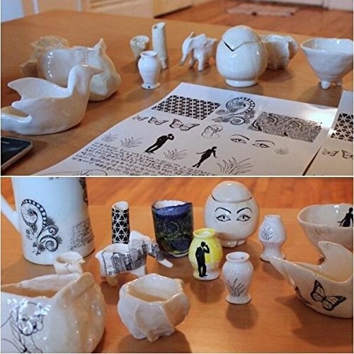 Decal Trượt  Nước Film Free dùng cho Men sứ - Thủy Tinh dùng cho máy in Laser - khổ A4