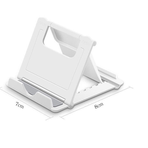 Giá đỡ điện thoại/máy tính bảng kệ để điện thoại đa năng tùy chỉnh độ nghiêng gấp gọn tiện dụng