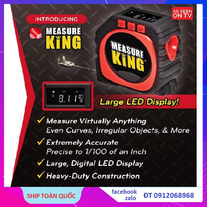 Thước Đo Đa Năng Measure King 3 Trong 1