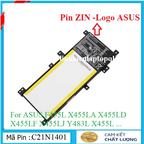 Pin Laptop ASUS X455 F455L X455LA X455LD X455LF X455LJ Y483L X455L Y483LD F454L W419L W409L VM410L - C21N1401