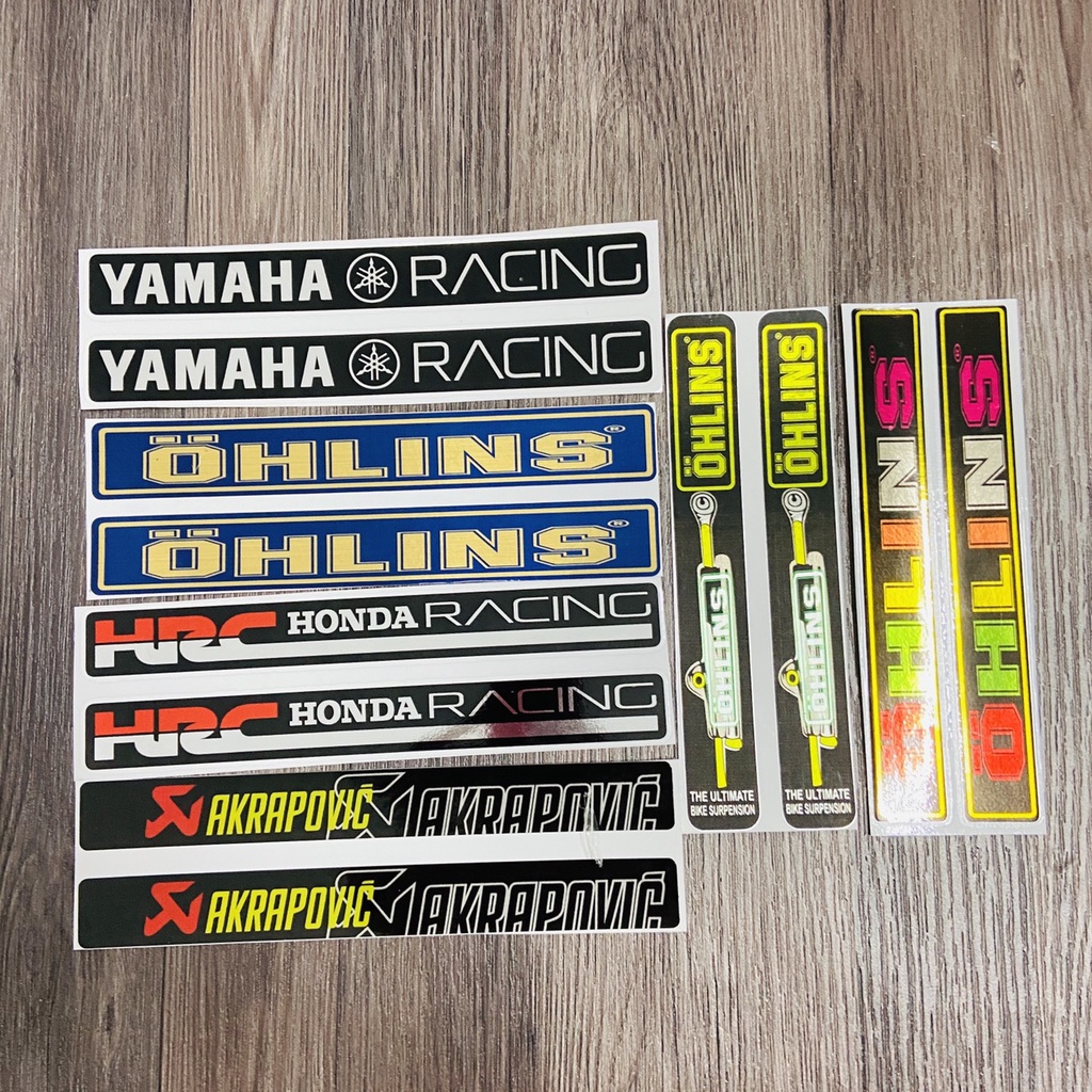 (MỚI VỀ) BỘ SƯU TẬP TEM DÁN PHUỘC XE MÁY NHIỀU SITCK NGỘ NGHĨNH ĐỘC ĐÁO SIÊU CUTE