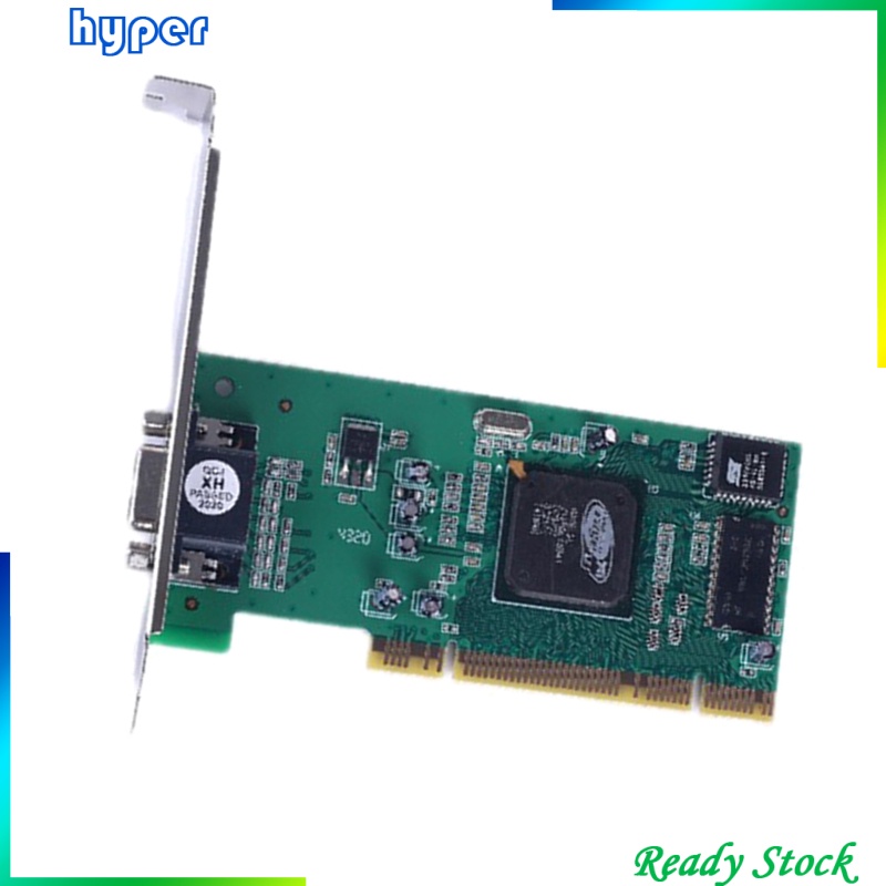 ATI Rage XL 8MB PCI VGA Video Card Graphics Video Card MultiDisplay