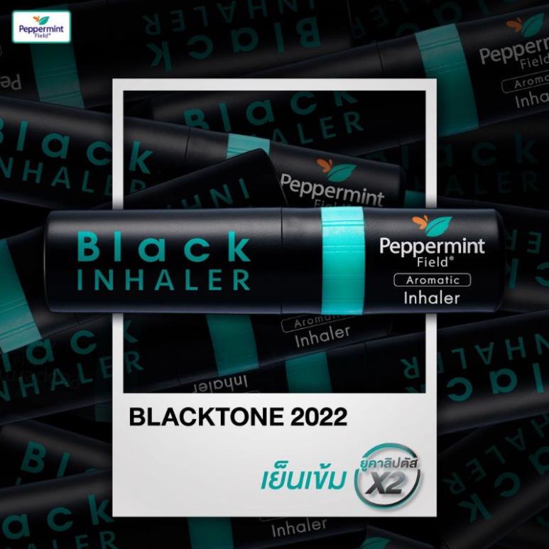 01 Ống Hít ĐEN 2 Đầu Black Inhaler Peppermint Thái Lan