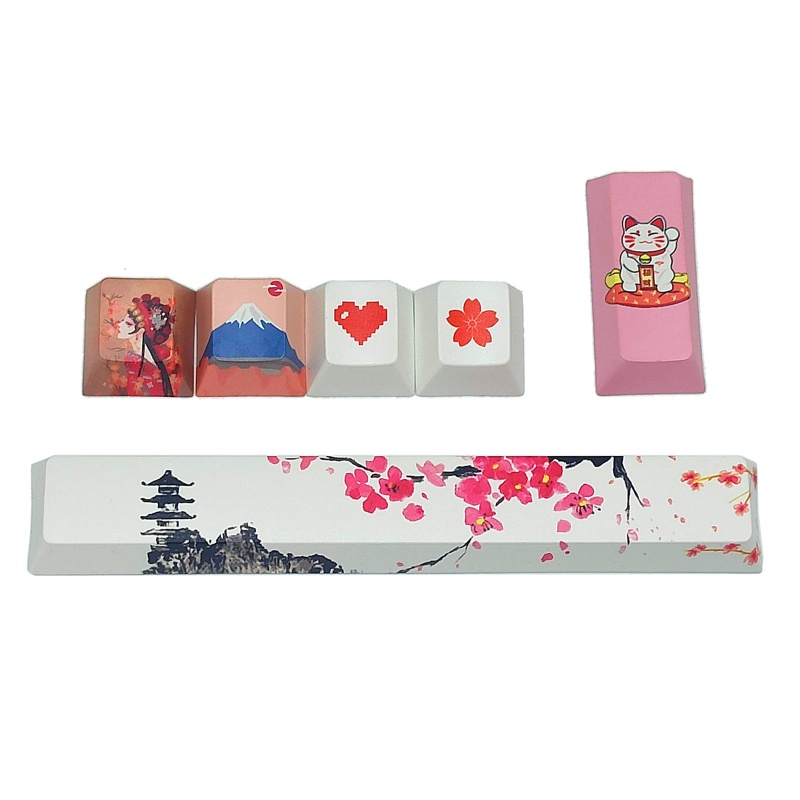 Bộ 6 Nút Bấm Thay Thế Chuyên Dụng Cho R4 ESC Enter Spacebar 6 25U