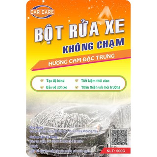 Bột rửa xe không chạm bịch 500g