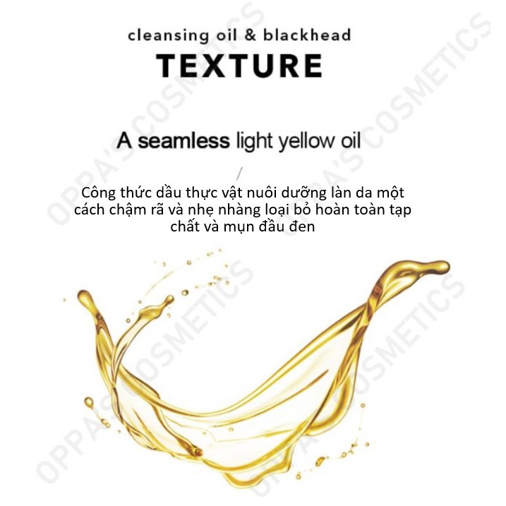 Dầu tẩy trang HANSKIN CLEANSING OIL & BLACKHEAD BHA