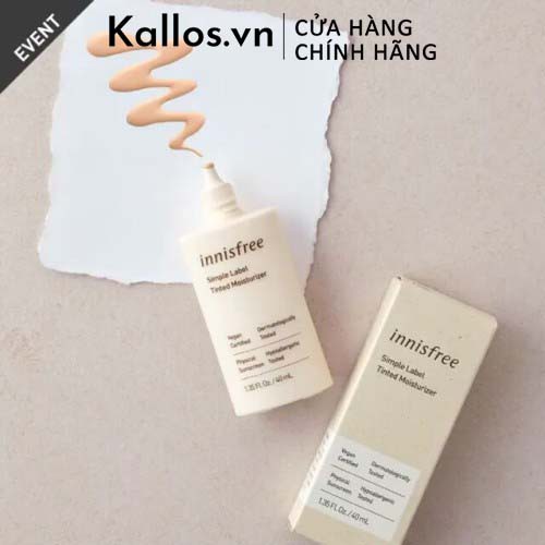 [TEM CHÍNH HÃNG] Kem Nền Innisfree Simple Label Tinted Moisturizer