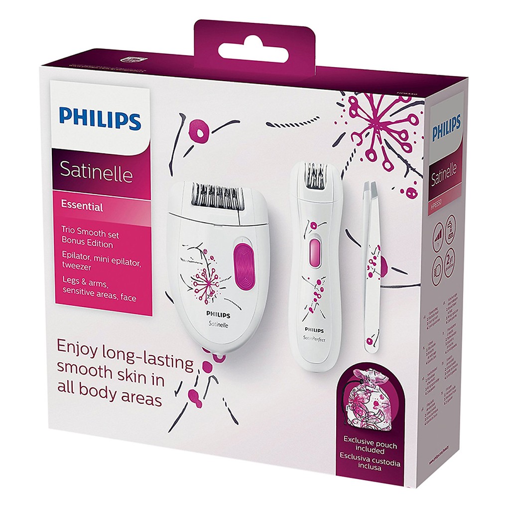 Máy Làm Sạch Lông Cho Nữ Philips HP6549