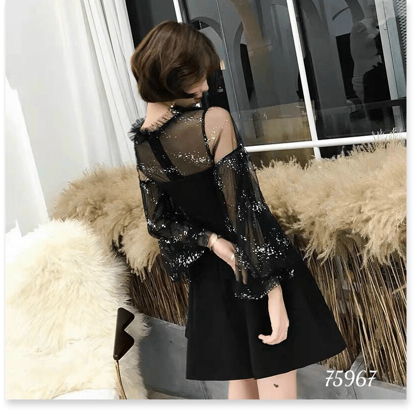 ĐẦM LỤA VOAN TAY LỠ CỰC XINH , DÀNH CHO DỰ TIỆC , HOẶC ĐI CHƠI SIÊU HO LANA STORE 88