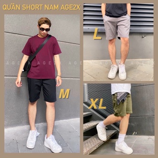 Quần Short Kaki nam Chất kaki cotton Mềm Xịn Hàng vnxk chất lượng cao AGE2X