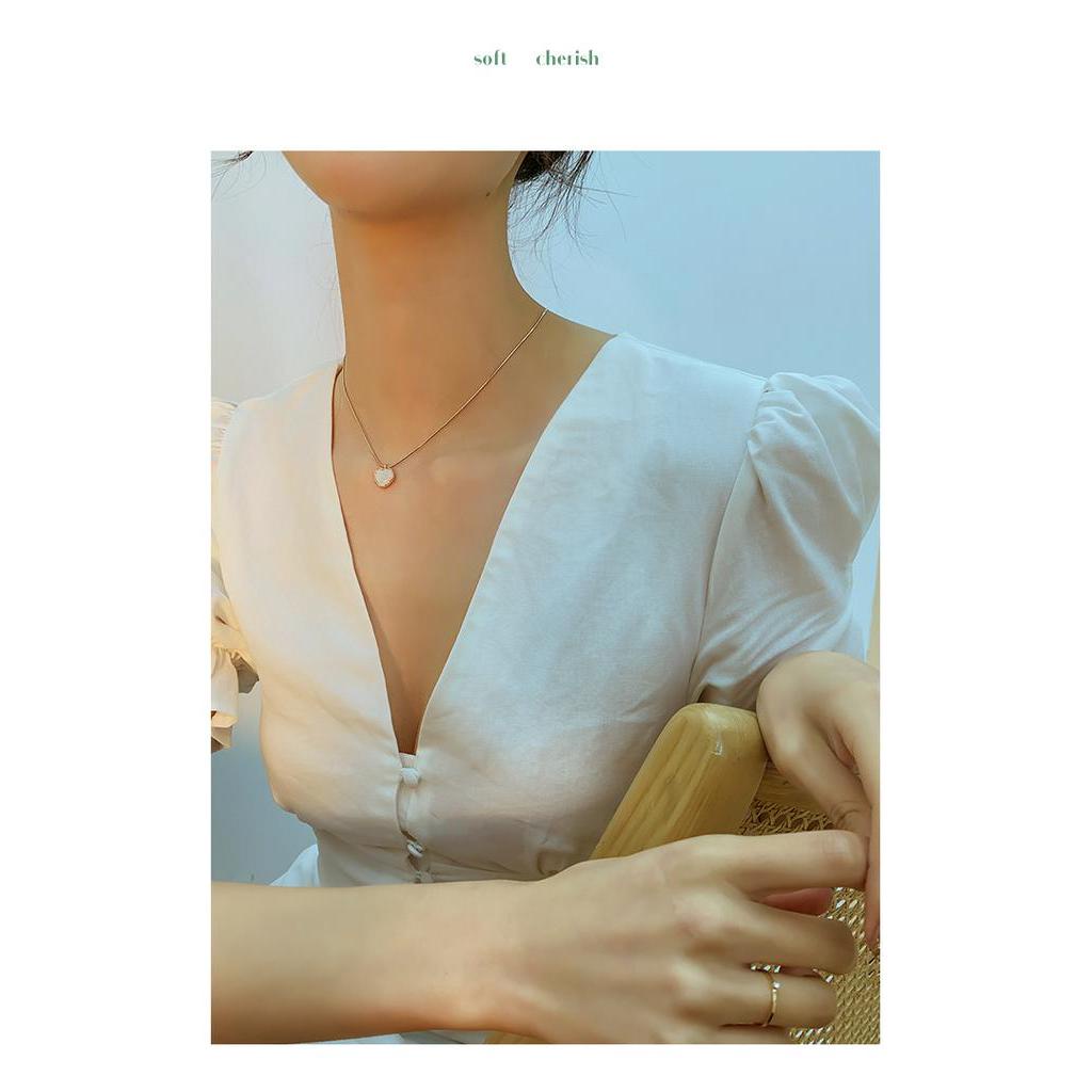 Vòng Cổ Xương Đòn Ngọt Ngào Thời Trang Hàn Quốc Mới