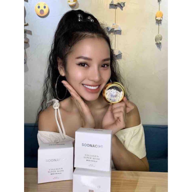 MẶT NẠ COLLAGEN TƯƠI SOONACOS HÀN QUỐC [không chuẩn hàng được đổi trả]