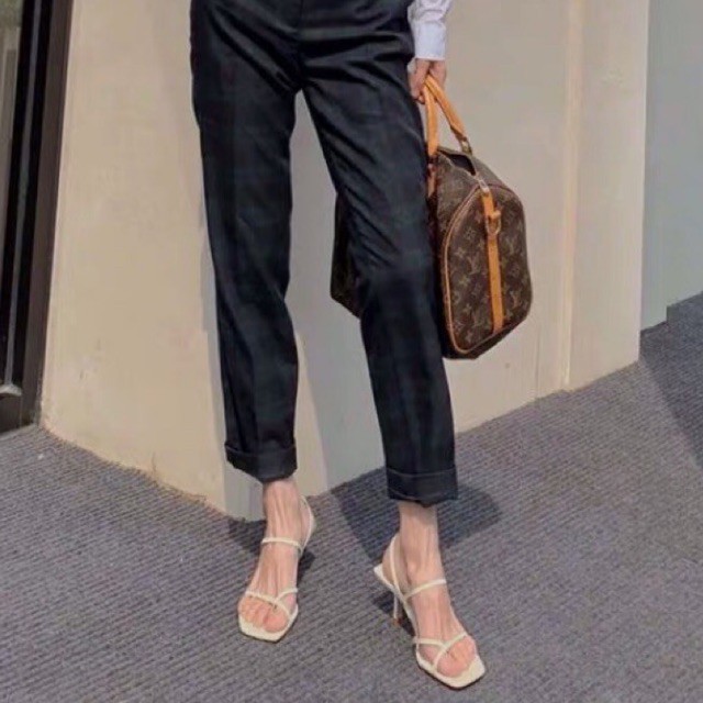 Zara Auth - Guốc Sandal Đen