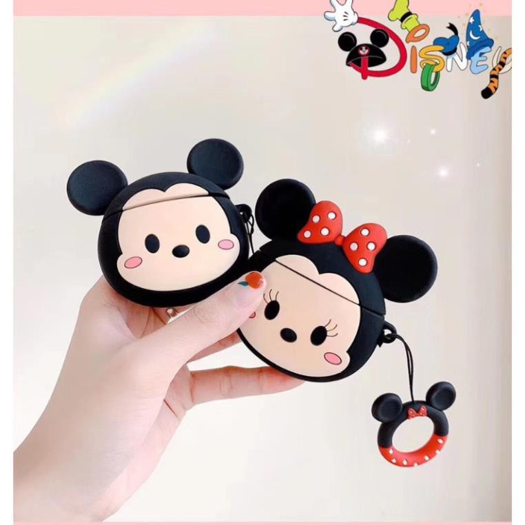 Vỏ Bảo Vệ Bao Đựng Hộp Sạc Tai Nghe, Case Airpods 2/3/1/i7/i9/i12/Pro/TWS - Sillicone Chống Bám Bẩn Hoạt Hình Nu.Store