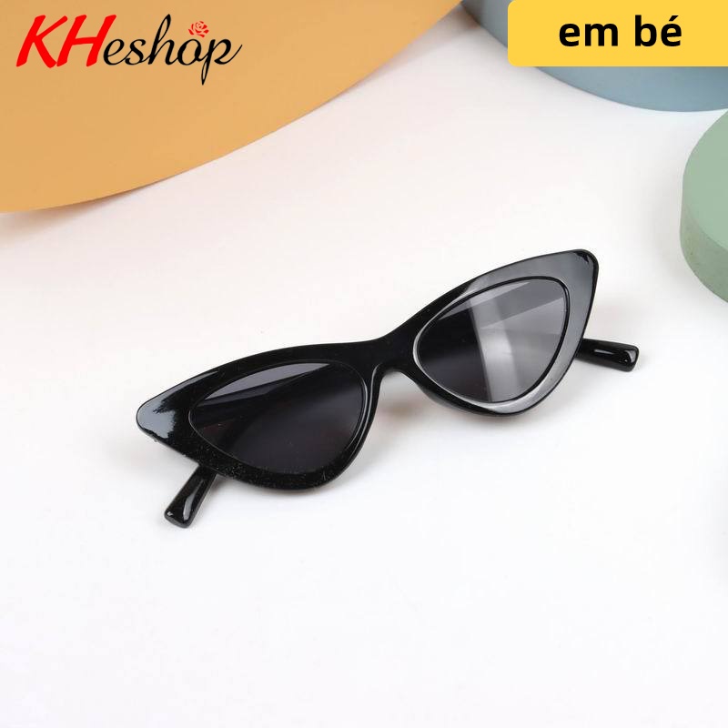[Độc và Lạ] Kính mắt mèo siêu hot đủ màu siêu hot, chụp ảnh đường phố catwalk cho bé yêu 2-9 tuổi mã Y83145