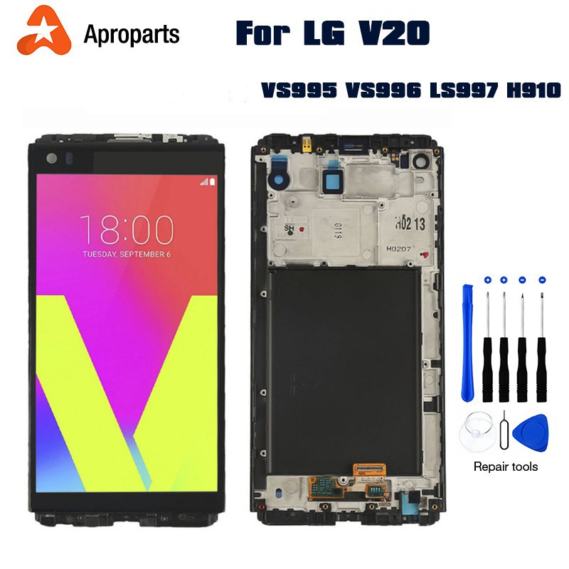 Hiển thị cho LG V20 LCD với màn hình cảm ứng Thay thế VS995 LS997