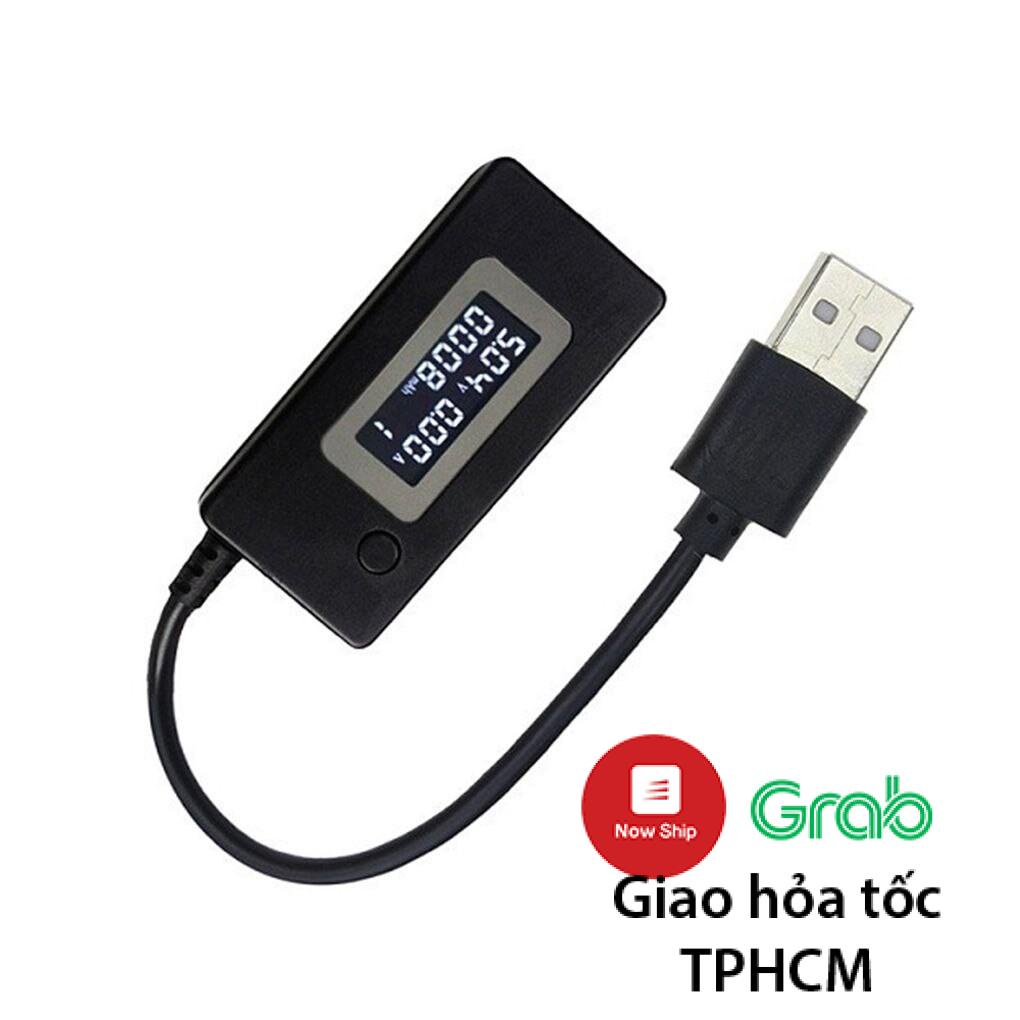 USB tester đo dòng điện củ sạc, pin dự phòng