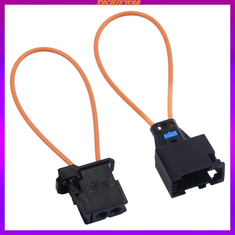 Set 2 Đầu Nối Dây Cáp Quang Sợi Quang Hầu Hết Cho Audi / BMW / Mercedes