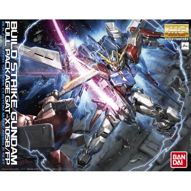 Mô Hình Gundam MG Build Strike Full Package 1/100 Build Fighters Đồ Chơi Lắp Ráp Anime Nhật