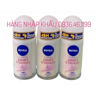 Lăn nách khử mùi nivea Ngọc trai của Đức loại to 50ml