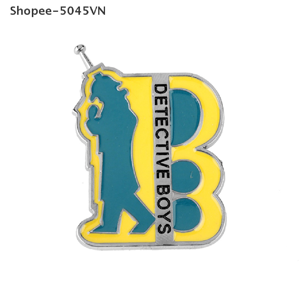 Móc khóa/ vòng cổ / mặt hình thám tử thiết kế độc đáo sáng tạo