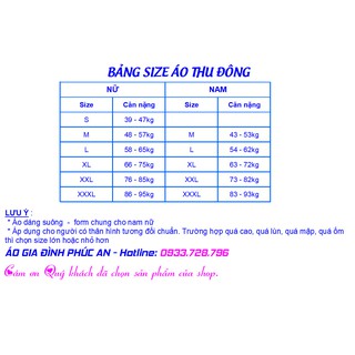 Áo cặp, áo đôi THU ĐÔNG - Sếp Đệ